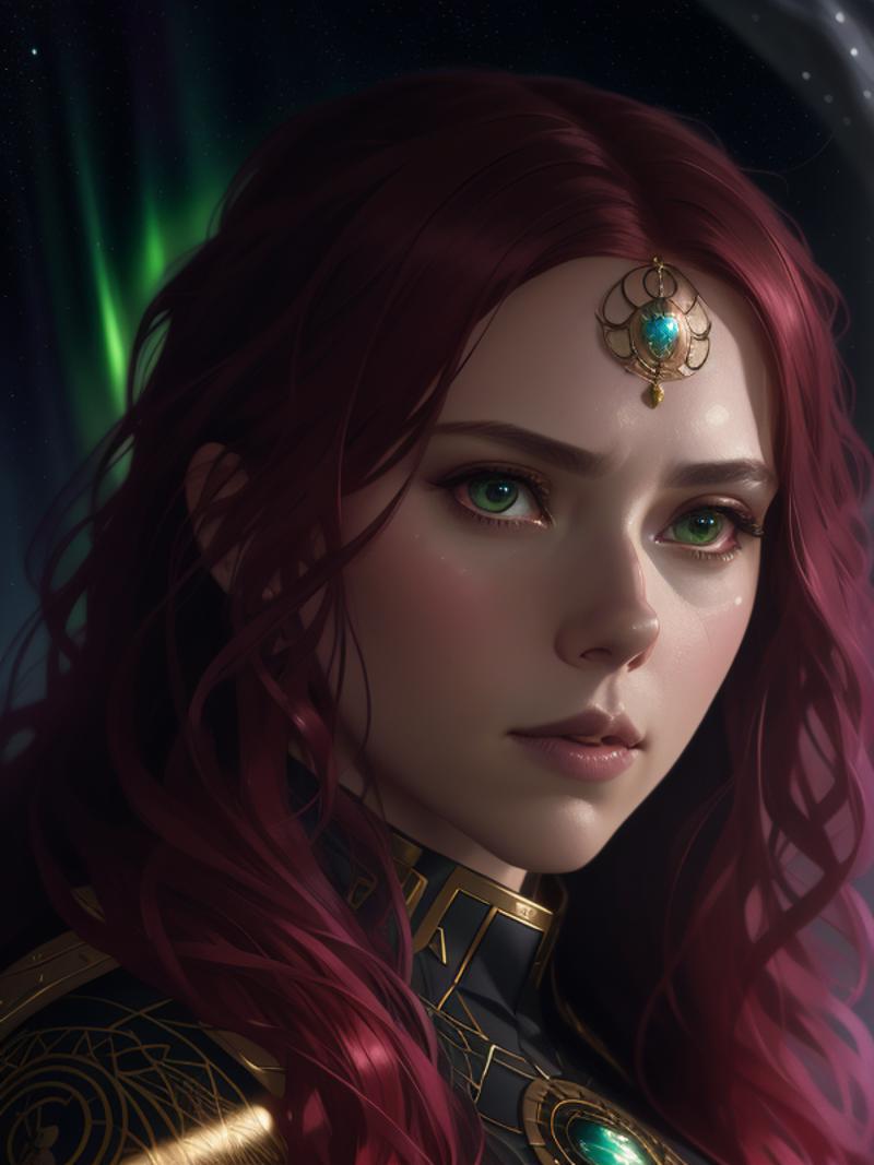 04074-1469818031-(dark dim dramatic atmosphere)+ 8k portrait aurora, scarlett with super long hair, hair dissolving into bright stars, in drip mo.png